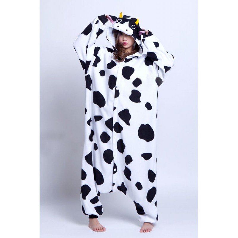Grenouillère Vache pour Adulte (Homme / Femme), Pyjamas Animaux Rigolos