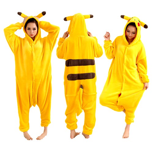 Déguisement Pikachu kigurumi adulte - Pyjamas onesie en ligne
