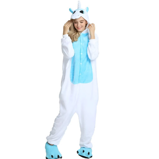Déguisement Pyjama Licorne Bleu – Image 3